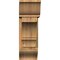 Ekena Millwork Balboa Traditional Rough Sawn Bracket w/ Offset Brace, Western Red Cedar, 8"W x 24"D x 24"H BKT0806X24X24BOA01RWR - alternate 3
